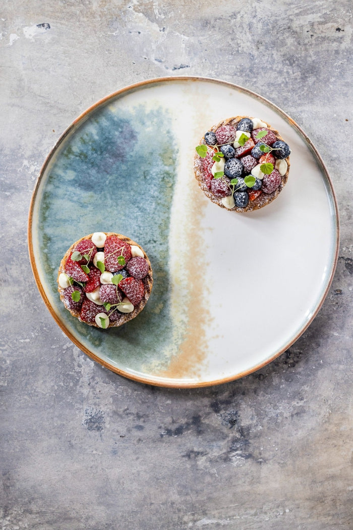 Bonna Dinerbord - Fium - Porselein - 28 cm - set van 6