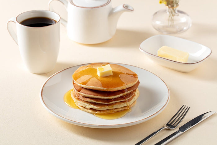 Bonna Gebaksbord - Retro - Porselein - 21 cm - set van 6