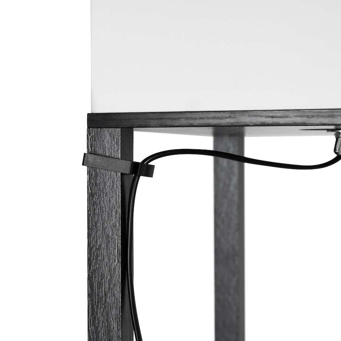 Feel Furniture - Staande lamp met opberguimte - Zwart