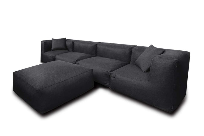 Feel Furniture - Binnen & Buiten bank - Odin - 5 Persoonsbank - Z…
