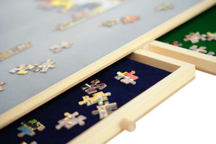 Feel Home - Puzzelbord Luxury met opbergsysteem, vilt- en kantelfunct…