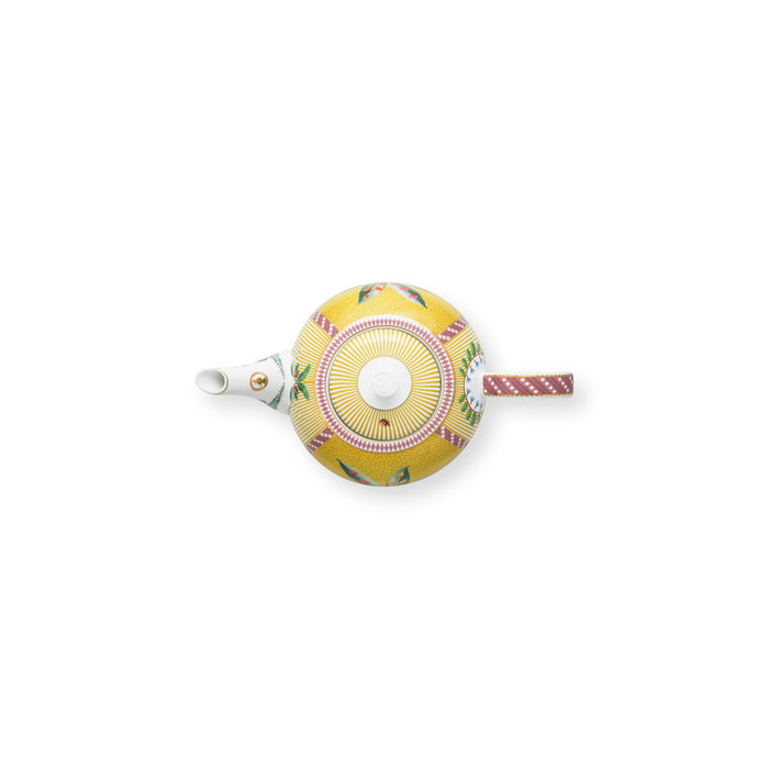 Pip Studio La Majorelle Theepot - Servies - Theekan - Geel - 1.6l