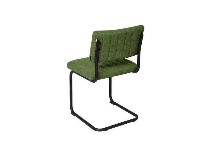 Feel Furniture - Luxe stoel - Ribbon - Groen - 2 stuks