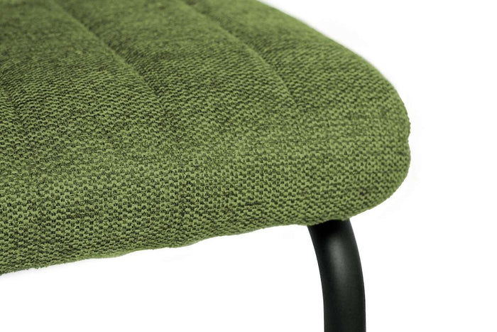 Feel Furniture - Luxe stoel - Ribbon - Groen - 2 stuks