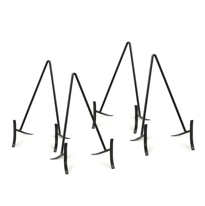 vtwonen - Bordenstandaard sierborden - Zwart - 11x20cm - Set van 4