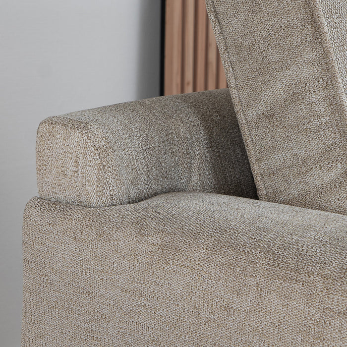 Bronx71 Scandinavische bank 2-zits Orlando stof gemêleerd taupe