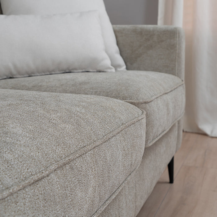 Bronx71 Scandinavische bank 2-zits Orlando stof gemêleerd taupe