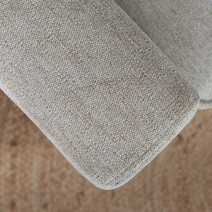 Bronx71 Scandinavische bank 2-zits Orlando stof gemêleerd taupe