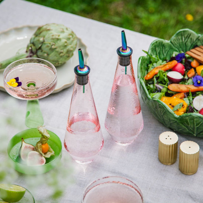 Brût Homeware, Olie | Azijn set Claude, roze