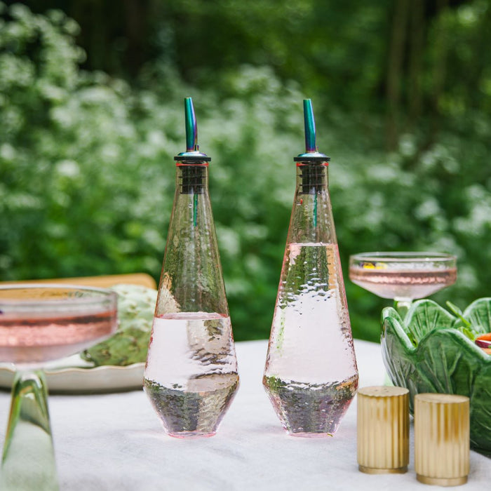 Brût Homeware, Olie | Azijn set Claude, roze