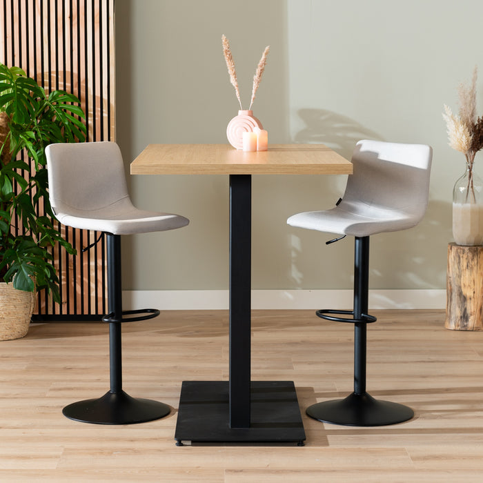 Bronx71 Bartafel Nils melamine eiken 140 x 80 x 109 cm