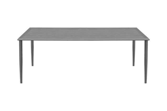 Feel Home - Luxe eettafel voor buiten - 200x90 cm - Met 6 kuipstoelen…