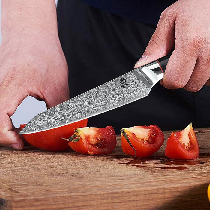 Homizu Kajiya Officemes - AUS10 Damast|G10 - zwart - doos