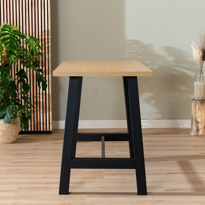 Bronx71 Bartafel Disa melamine eiken 160 x 80 x 106 cm