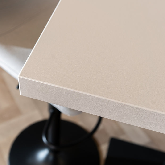 Bronx71 Bartafel Nils melamine beige 140 x 80 x 109 cm