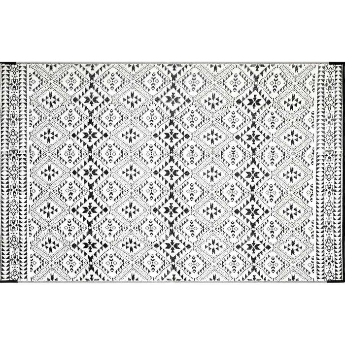 Feel Furniture - Vloerkleed voor buiten - 280x370cm - Zwartwit