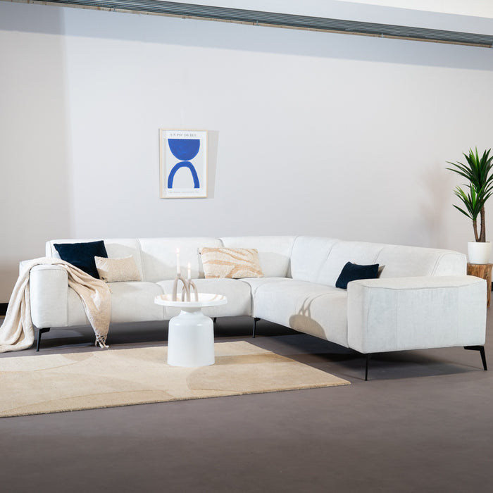 Bronx71 Salontafel Donna rond metaal wit