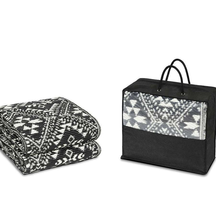 Feel Furniture - Vloerkleed voor buiten - 280x370cm - Zwartwit