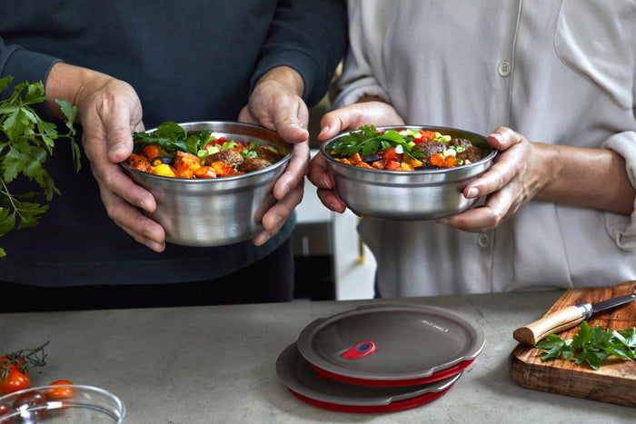 Black+Blum RVS Lunchbox - Kom - Geschikt voor Magnetron - 650ml