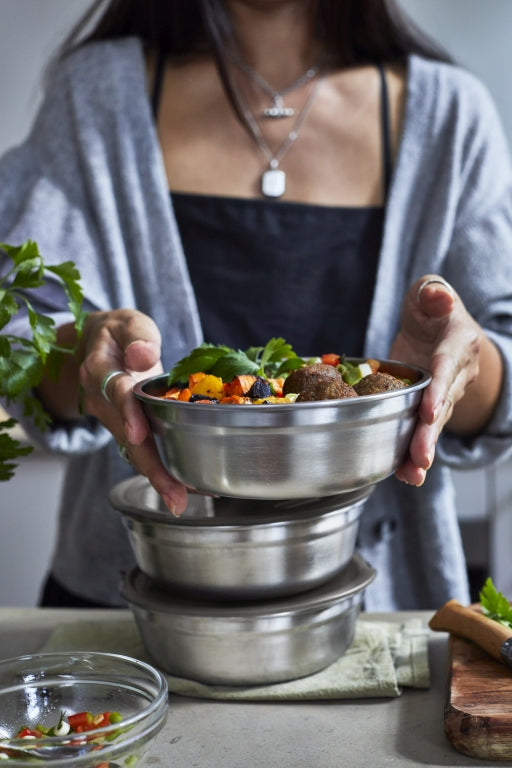 Black+Blum RVS Lunchbox - Kom - Geschikt voor Magnetron - 650ml