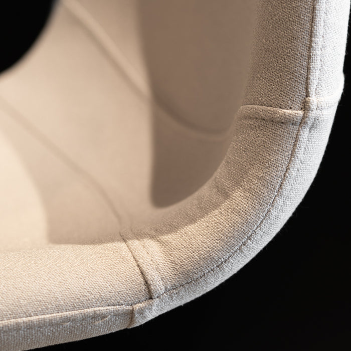 Bronx71 Scandinavische barkruk Eva draaibaar gerecyclede stof off