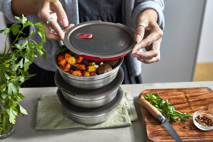 Black+Blum RVS Lunchbox - Kom - Geschikt voor Magnetron - 650ml