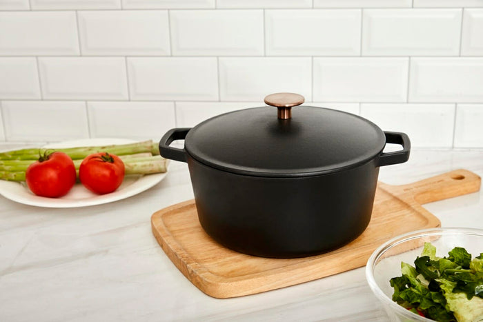 Buccan - Hamersley - Gietijzeren braadpan 24cm - Zwart