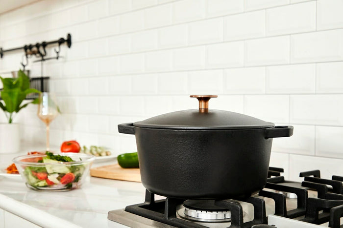 Buccan - Hamersley - Gietijzeren braadpan 24cm - Zwart