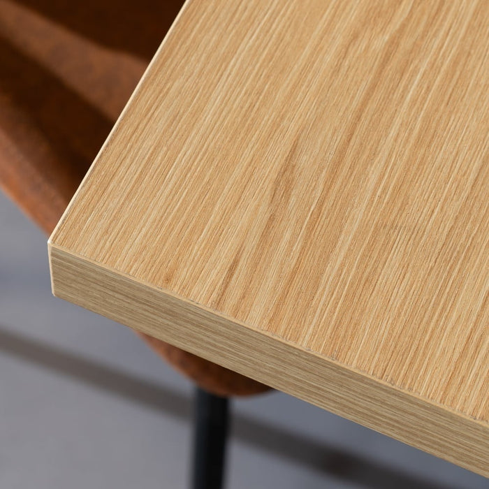 Bronx71 Bartafel Nils melamine eiken 80 x 80 x 109 cm