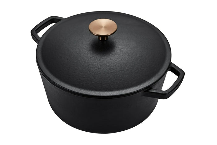 Buccan - Hamersley - Gietijzeren braadpan 24cm - Zwart
