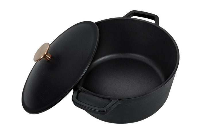 Buccan - Hamersley - Gietijzeren braadpan 24cm - Zwart