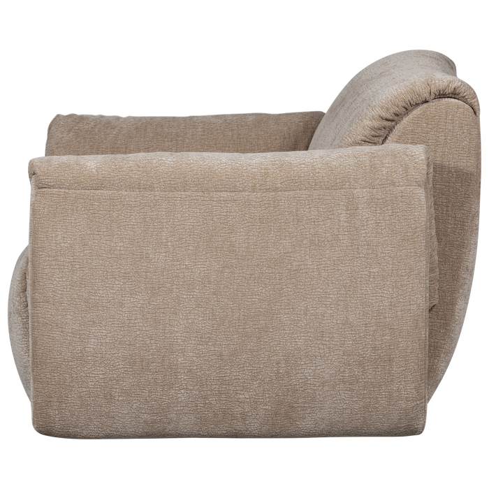 WOOOD Baggy Loveseat - 3D Chenille - Zand - 81x138x101