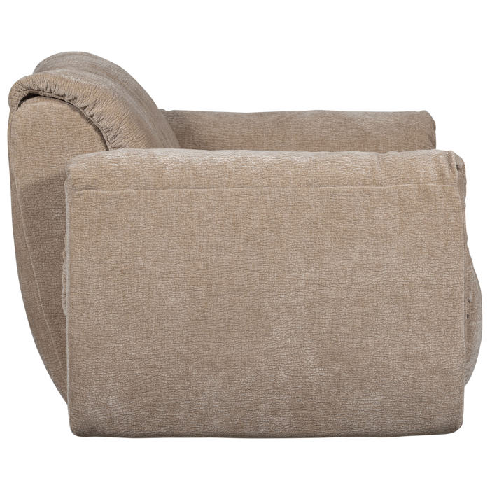 WOOOD Baggy Loveseat - 3D Chenille - Zand - 81x138x101