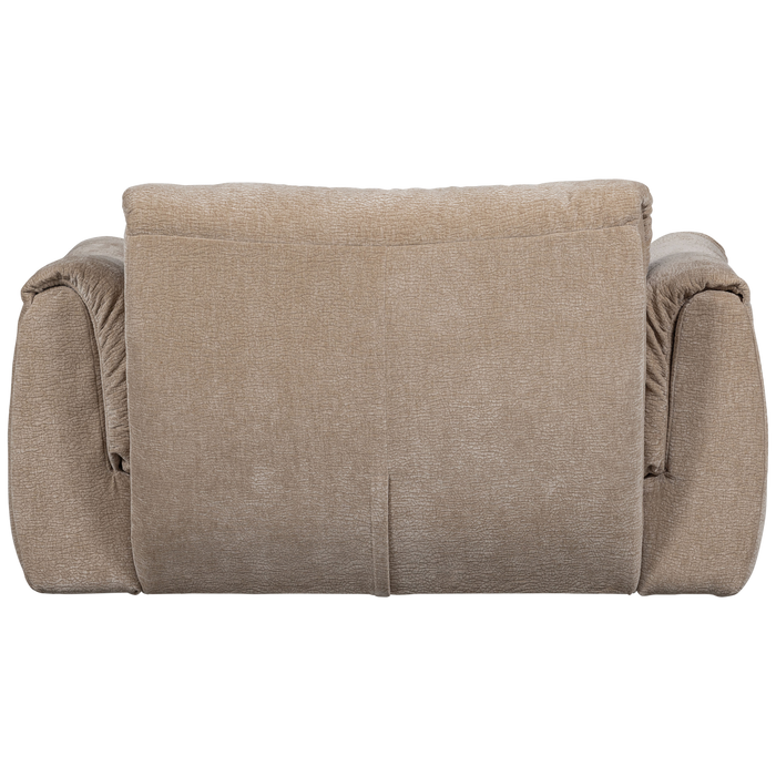 WOOOD Baggy Loveseat - 3D Chenille - Zand - 81x138x101