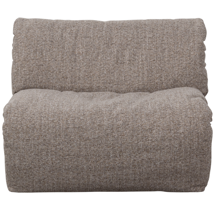 WOOOD Baggy 1-Zits Element - Bruin Melange - Geweven Stof - 81x91x101