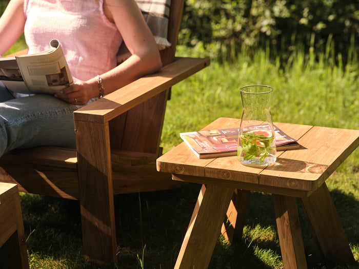 Chill-Dept. - Grizzly Teakhout Bijzettafel