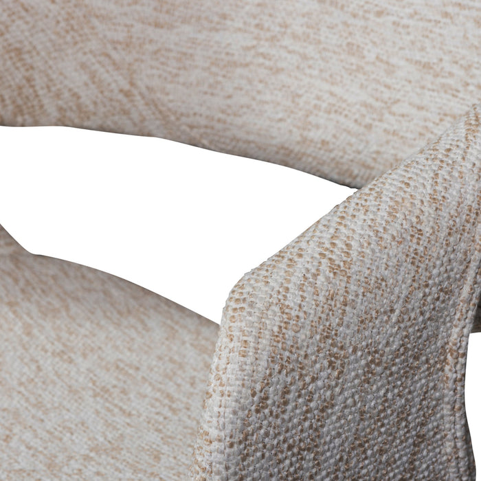 WOOOD Yossi Eetkamerstoelen Houten Bruine Poot - Naturel - Set van 2