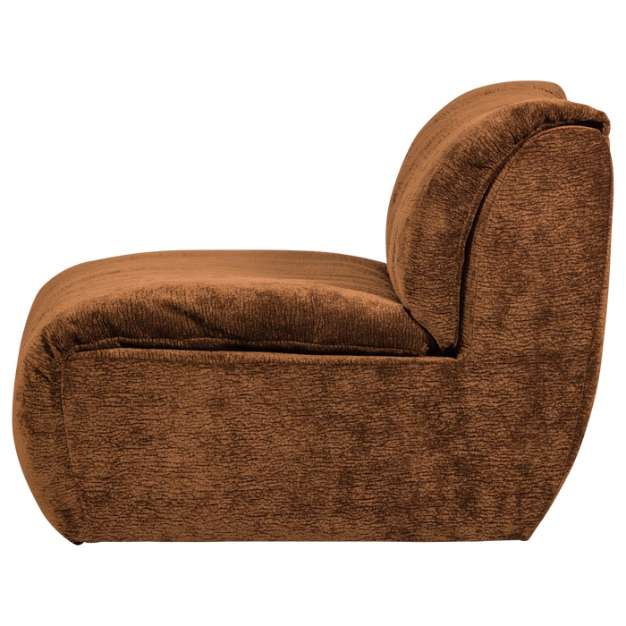 WOOOD Baggy 1-Zits Element - Middenbruin - 3D Chenille - 81x91x101