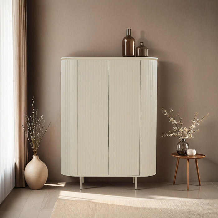 Livingfurn - Kabinetkast Patou - Ivoor - 150 cm