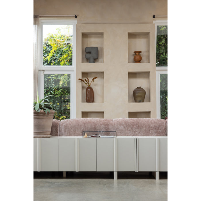 WOOOD Basu Tv-meubel Grenenhout B 152 cm - Dust