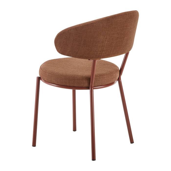 by fonQ Dot Eetkamerstoel - Terracotta