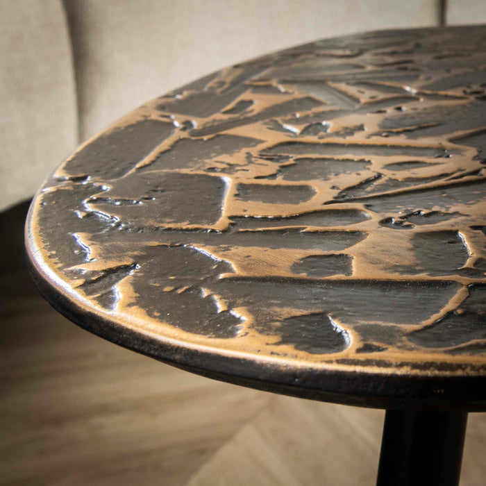 Giga Meubel - Salontafel Vierhoek - 62x51x42cm - Set Van 3 - Patina