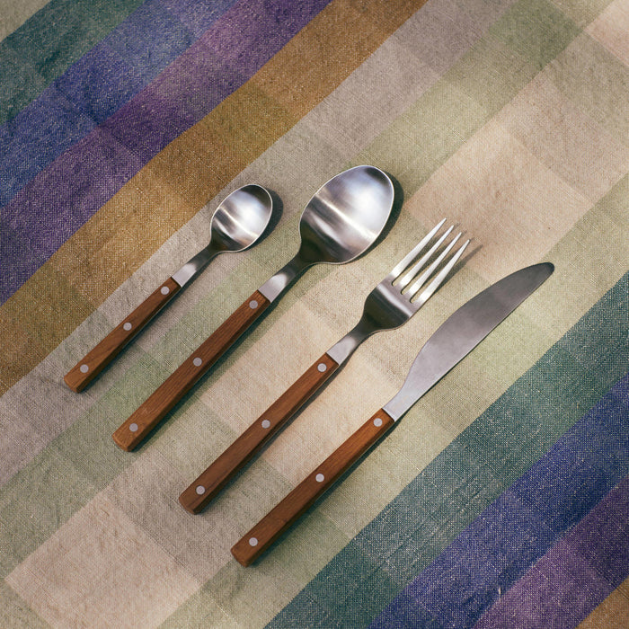 HKliving 70's Bestekset 16-delig - Wood