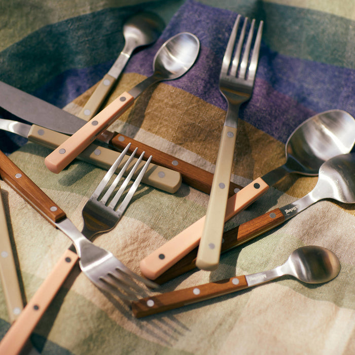 HKliving 70's Bestekset 16-delig - Olive