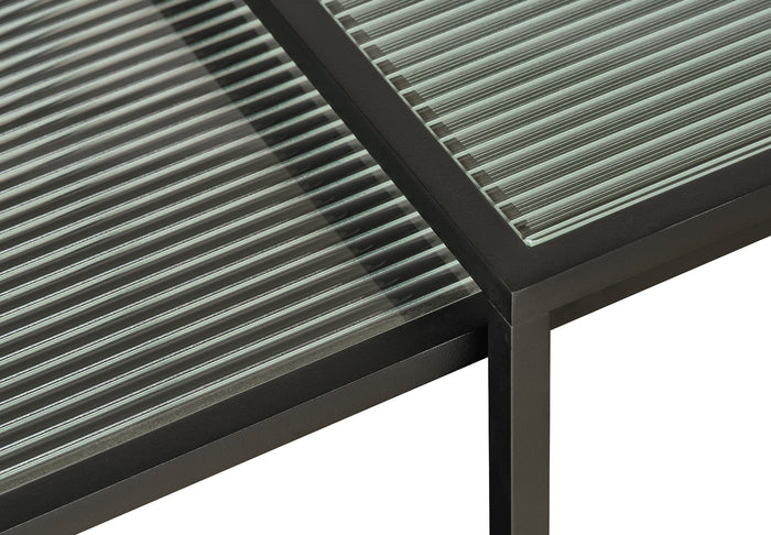 Giga Living - Salontafel Bronco Set Zwart Metaal