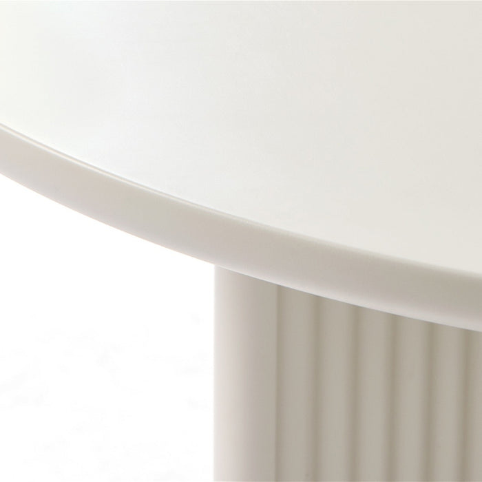 Giga Living - Salontafel Rond Naturel Hout - 80x80x38cm - Salvator