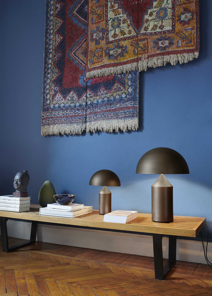 Oluce Atollo tafellamp H70 wit