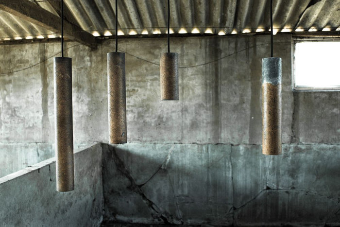 Graypants Roest Vertical 45 hanglamp Rust