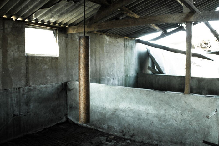 Graypants Roest Vertical 45 hanglamp Rust