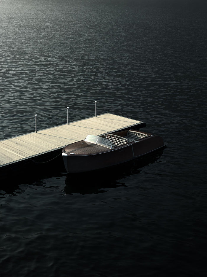 Flos Bellhop sokkellamp LED hoog antraciet